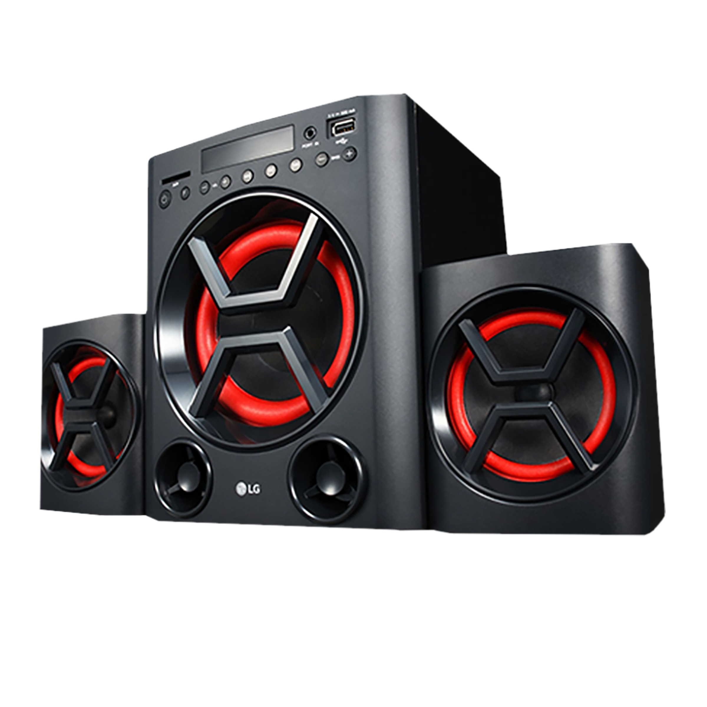 Buy LG 40W Multimedia Speaker (Deep Bass Sound, 2.1 Channel, Red